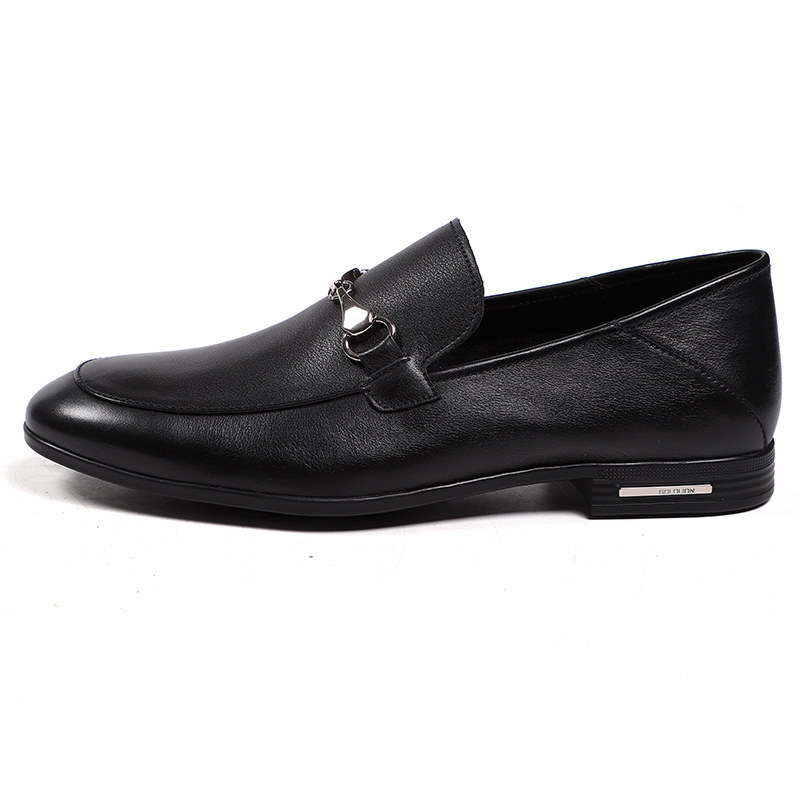 金利来男鞋2024秋季新款专柜正品鞋套脚软面商务休闲皮鞋男乐福鞋,淘宝优惠券,粉丝福利购,淘宝优惠卷