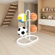 Double-sided basketball storage rack 4 layers 6 layers 8 layers ball rack football storage basketball volleyball storage iron products