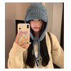 Autumn and winter velvet warm and cold-proof Lei Feng hat