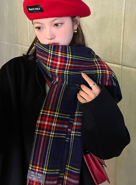 unclecm冬季百搭女士格子