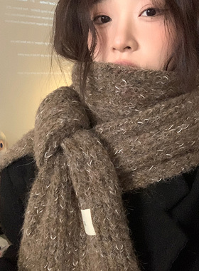 韩版女围巾含羊毛保暖