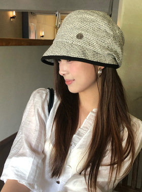 2026年秋季老钱风褶皱堆堆帽子