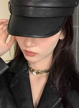 女爱心锁骨项链时尚百搭