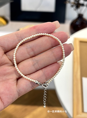 ins风小米珠珍珠叠戴手链女款