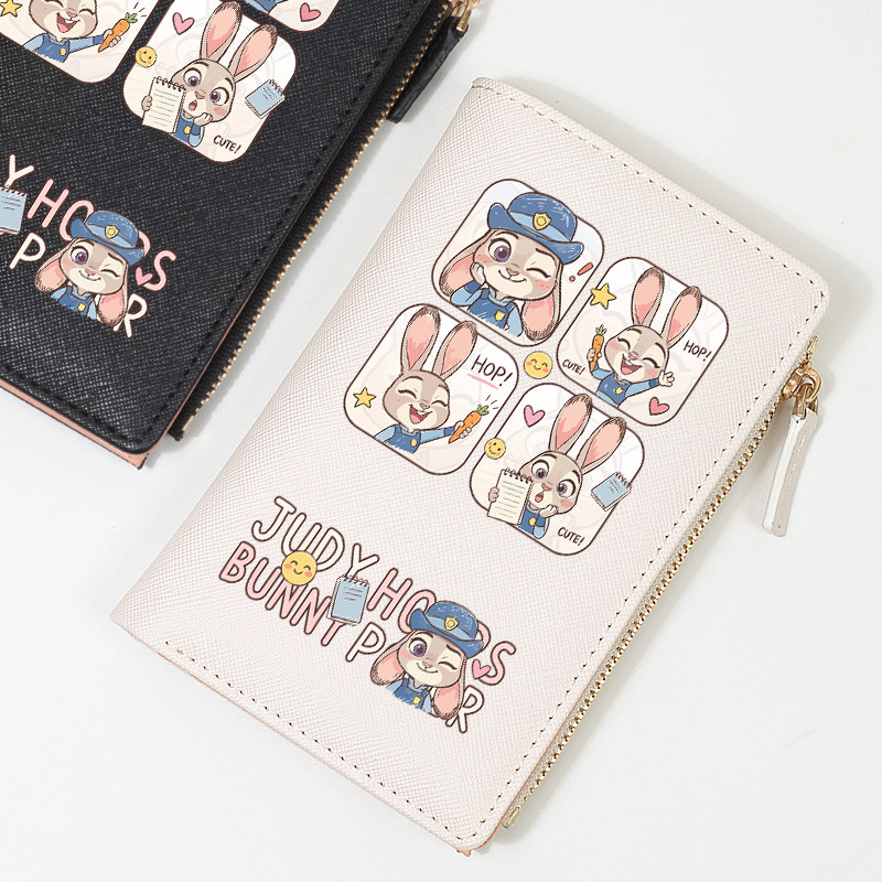 疯狂动物城朱迪周边钱包卡包一体包短款可爱高颜值ins风零钱包女,淘宝优惠券,粉丝福利购,淘宝优惠卷