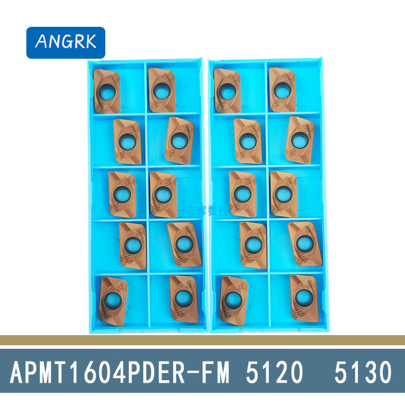 哈德斯铣刀片 APMT1605PDER-FM  APMT1135PDER-FM HS5130  5120通 - 图1