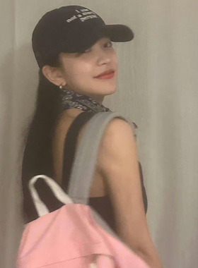 棒球帽休闲女字母帽子明星同款
