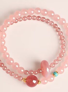 仙甜美彩韵双圈手链41