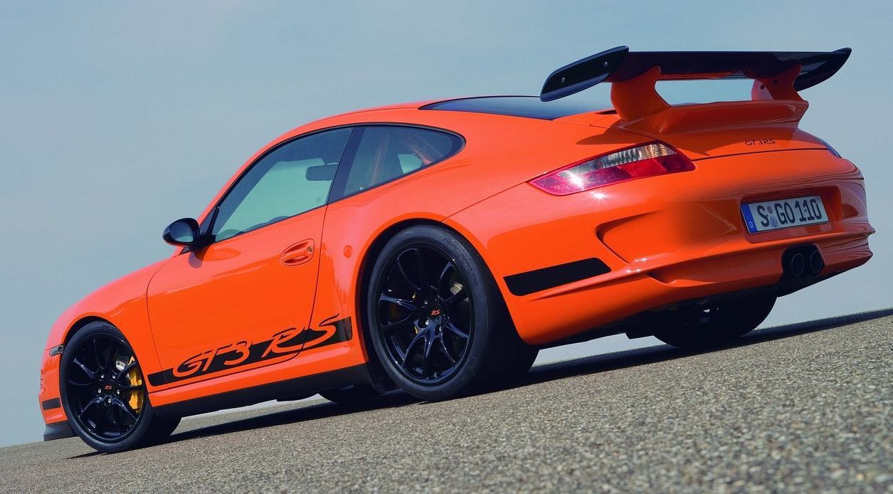 适用于保时捷911车贴拉花718cayman卡曼 GT3 RS机盖改装侧裙贴纸 - 图3