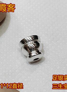 弘霞客99足银光面佛塔宝贝实心