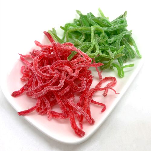 红绿丝500g绿豆汤原料糕点八宝饭材料食用橘皮青红丝月饼汤圆馅料 - 图1