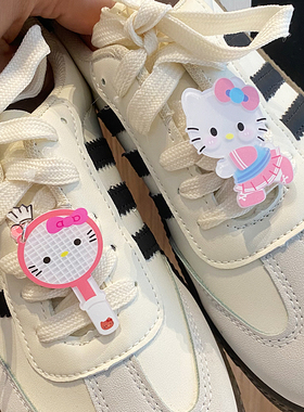 ins少女心可爱运动猫咪鞋扣