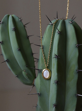 毛衣链贝母鲸雨贝壳毛衣链