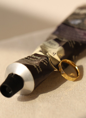 JZ070 鲸雨饰品 龙鳞凿刻不规则锡纸碎冰冰戒指鳞片戒 钛钢镀金