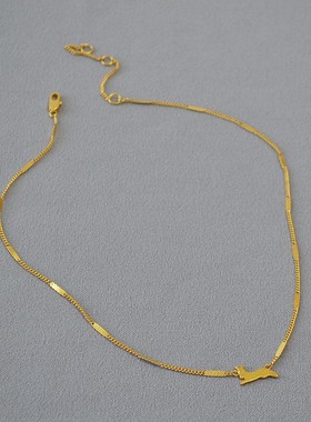 海洋风乌龟兔子原创设计吊坠松石