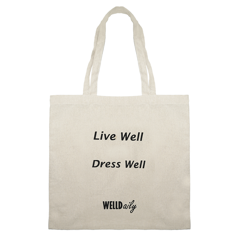WellD 100%棉  简约字母大容量帆布包 时髦休闲购物单肩包,淘宝优惠券,粉丝福利购,淘宝优惠卷