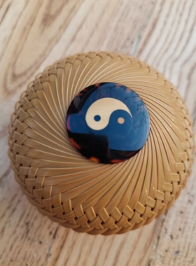 竹编竹编蝈蝈笼子蝈蝈罐子蛐蛐笼子车挂笼手工定制精品