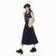 ສິ້ນ Eptison retro preppy denim suit
