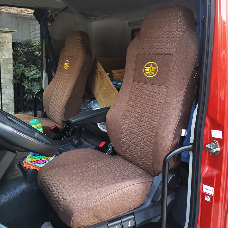 新款解放j6p/jh6/j6l专用坐垫天v龙v悍v2.0麟vh途v货车全包围座套