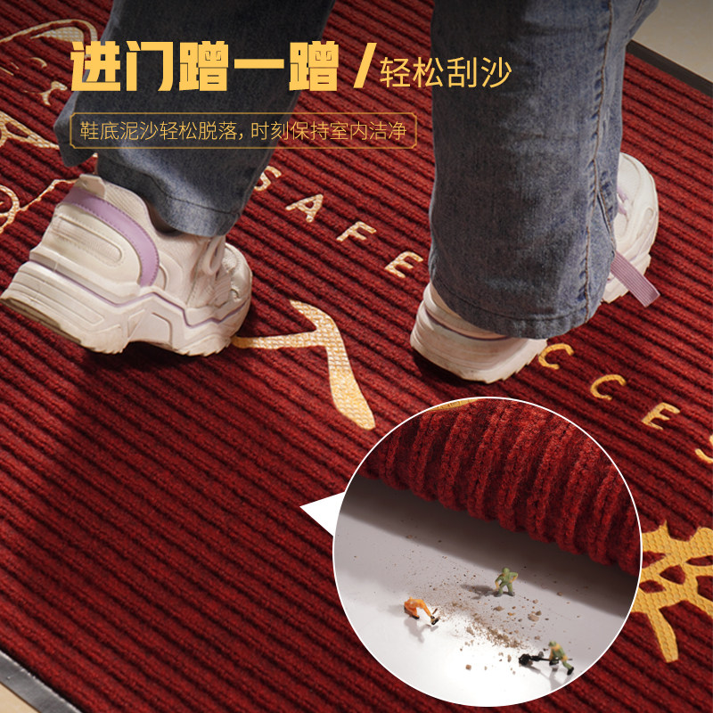 入户门垫定制家用出入平安脚垫防滑除尘门口玄关地垫进门地毯新款,淘宝优惠券,粉丝福利购,淘宝优惠卷