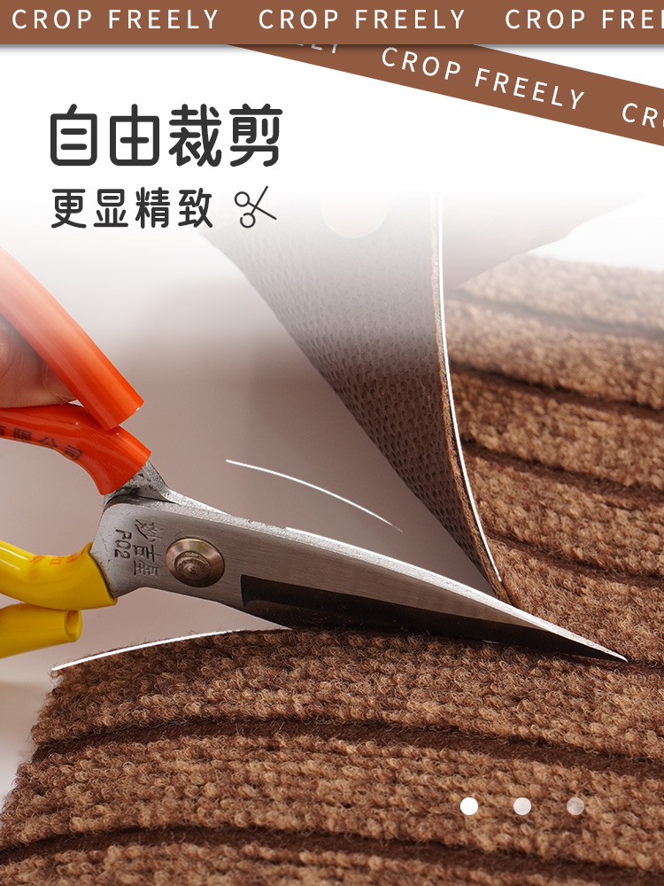 大门口地毯防滑垫吸尘大面积进门迎宾地垫可裁剪吸水脚垫入户门垫 - 图2