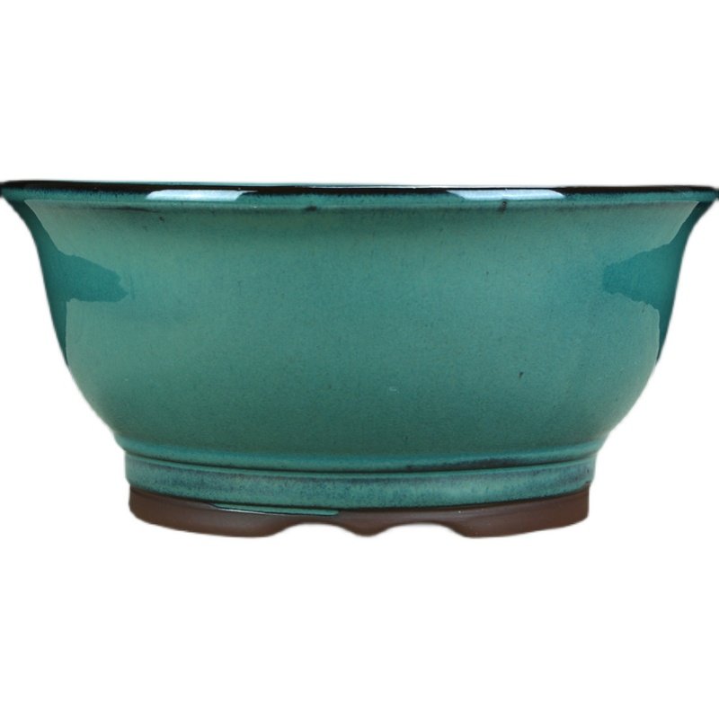 大口径紫砂兰花盆釉面圆盆特价清仓多肉菖蒲花卉釉水特大陶瓷花盆,淘宝优惠券,粉丝福利购,淘宝优惠卷