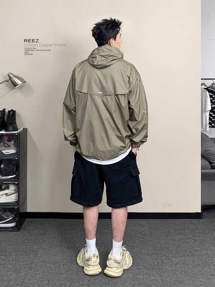 REEZ【店主穿搭】UPF50+夏季户外防晒衣男女美式情侣轻薄透气外套 - 图0
