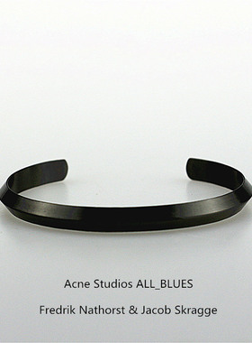 欧美风极简主义情侣钛钢三角手镯