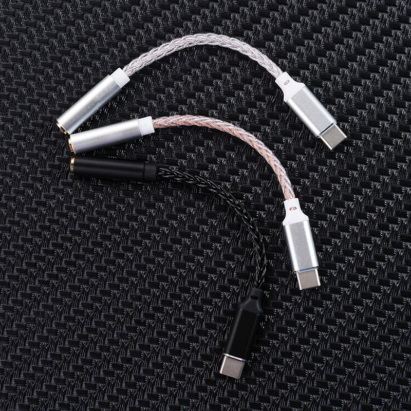 FRANSUN T4福兰声原道耳机DAC解码线Type-C转3.5数字转接线耳放_虎窝淘