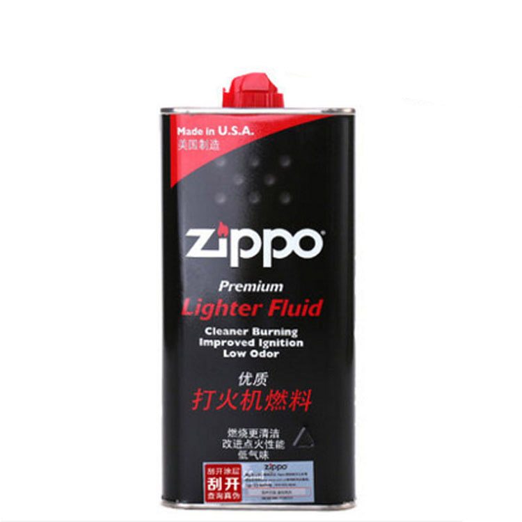 zippo打火机油正品防风火石套装配件棉芯芝宝燃煤油新疆西藏包邮 - 图3