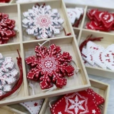 Деревянные рождественские украшения, подарки, подвеска на рождественскую елку для дома, висит, сделай сам, макет сцены из щепы