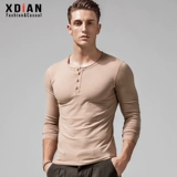 Лонгслив, хлопковая футболка, базовое приятное телу демисезонное термобелье, в обтяжку, облегающий крой