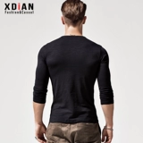 Лонгслив, хлопковая футболка, базовое приятное телу демисезонное термобелье, в обтяжку, облегающий крой