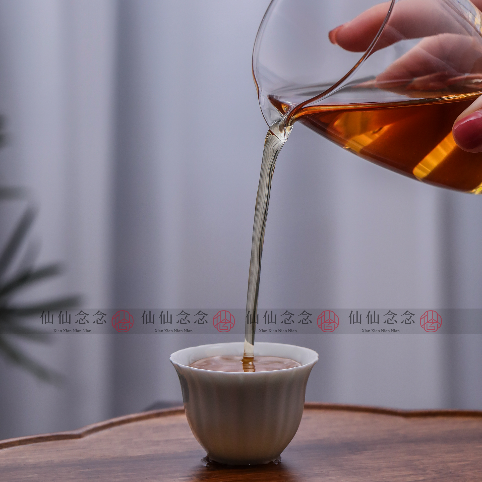 透明高硼硅玻璃公道杯 加厚日式家用茶具 耐热茶海大号公杯分茶器 - 图1