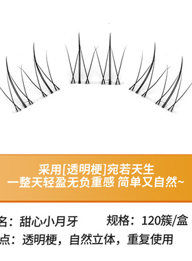10排小火苗懒人自然仿真下睫毛