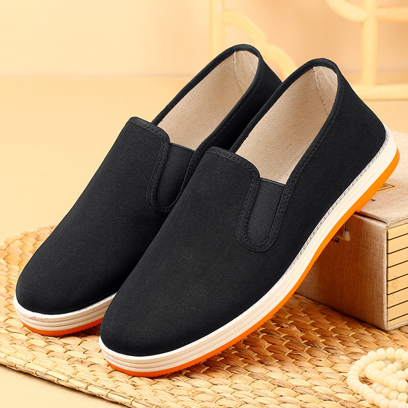 【特大码】黑布鞋透气男休闲中老年春夏季50码加宽加长老北京4847,淘宝优惠券,粉丝福利购,淘宝优惠卷