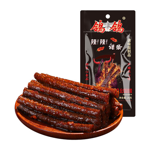 鸽鸽死神辣条正版超级变态辣地狱死亡网红零食魔鬼辣椒超辣的特辣 - 图3