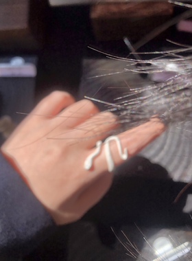 UNI FORCE乌腻力「Young snake」小蛇S990足银戒指