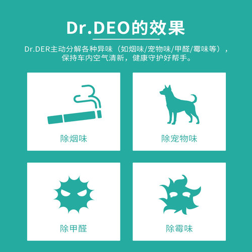 汽车除菌除臭车内饰空调除新车味霉味消臭博士除烟味宠物味甲醛味 - 图1