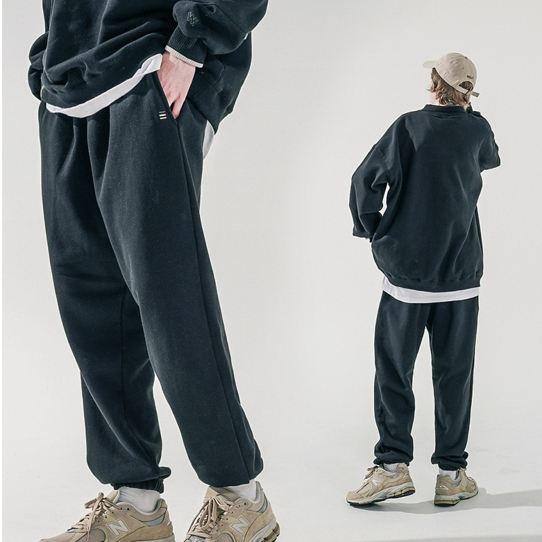 韩国代购 WV PROJECT运动裤休闲松紧长裤 加绒棉卫裤男女款裤子秋,淘宝优惠券,粉丝福利购,淘宝优惠卷