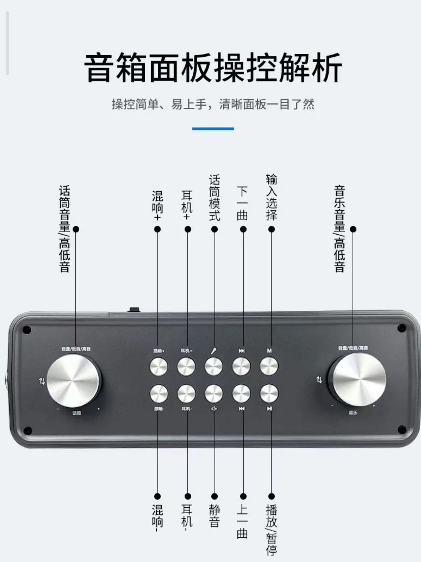 声优Q5S二代声卡K歌音响便携户外蓝牙话筒唱歌二胡萨克斯乐器音箱 - 图2