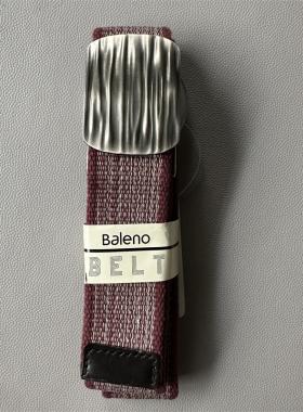 Baleno /班尼路腰带时尚百搭帆布带 腰带 皮带88513017