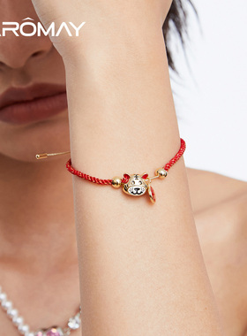 情侣红绳手链CAROMAY女