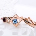 Retro Roman Holiday Fine Bracelet Nữ Cá tính Mạng Đỏ Đơn giản Vòng tay Handmade Vòng tay Thiết kế thích hợp Ins Trang sức - Vòng đeo tay Cuff