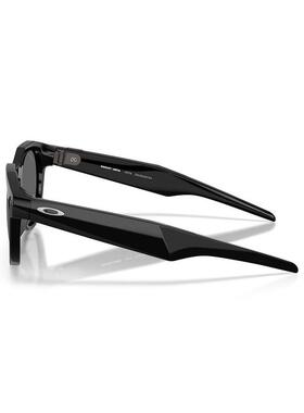 日本代购Oakley/欧克利女士太阳眼镜圆框黑色户外运动运动墨镜