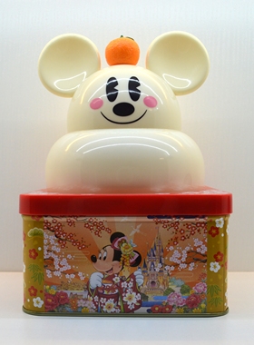 日本米奇收纳桌面卡通摆件