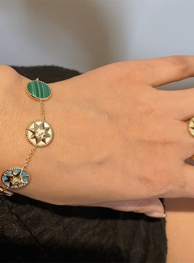 一条属于夏天的彩色手链