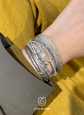 希腊MaryGaitani复古圆片手链