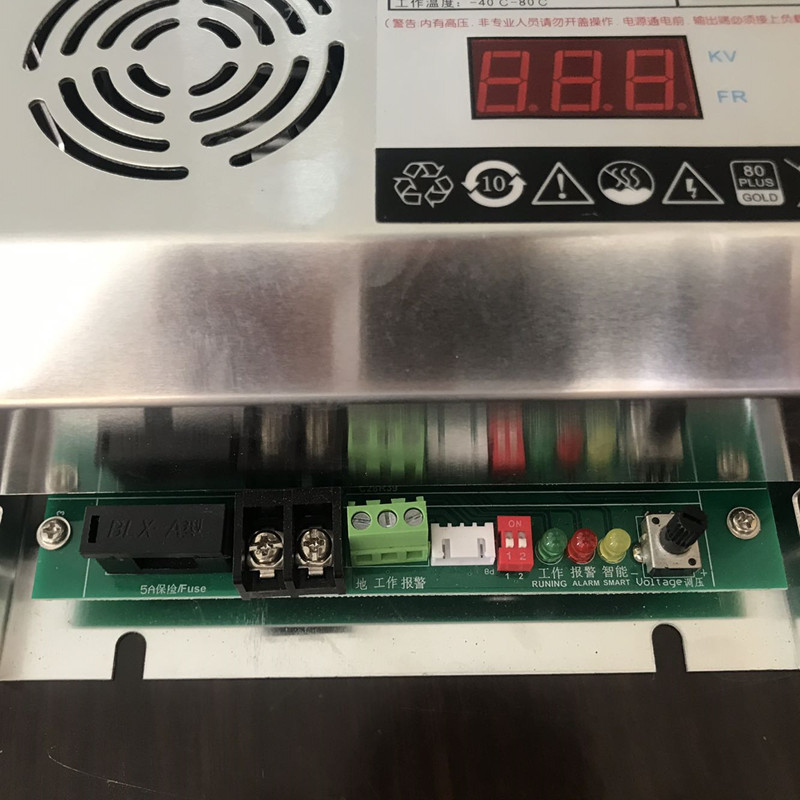 340W高压显示油烟净化器专用高压电源烧烤车电源静电除尘电源包邮 - 图0
