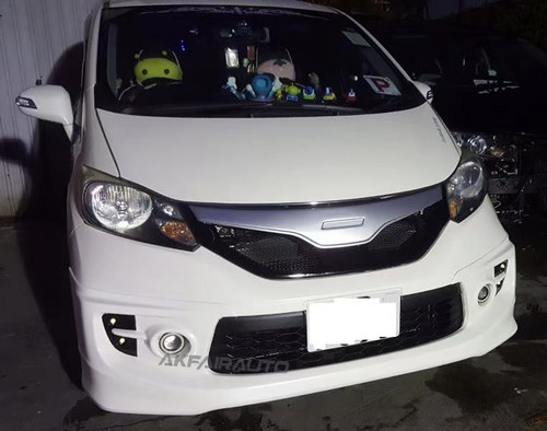 12-14本田Freed无限款包围改装Honda Freed GB3头唇尾唇中网 尾翼 - 图0